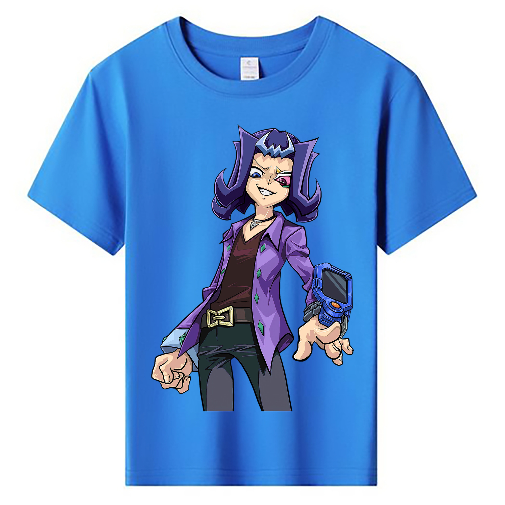 （画像用） 遊☆戯☆王 Yu-Gi-Oh! 綿100％キッズTシャツ（フロントプリント）